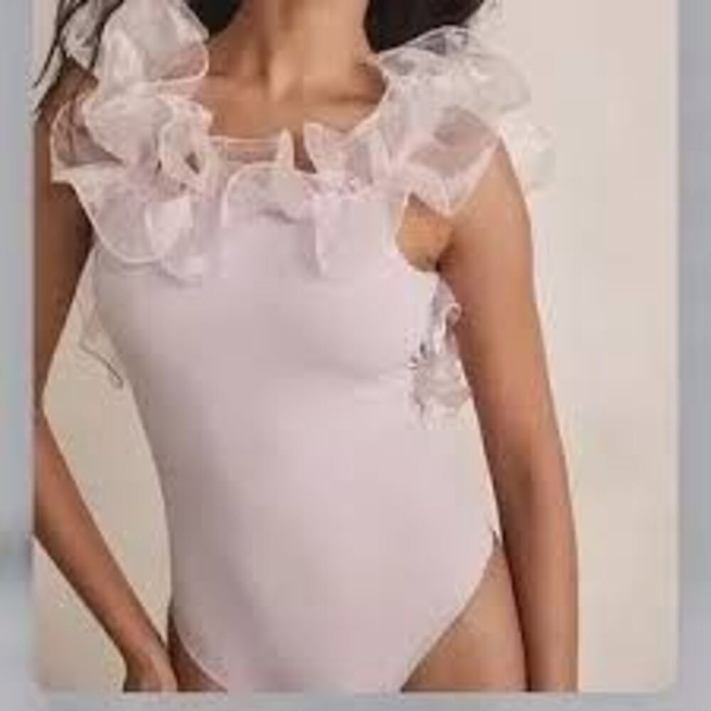 INTIMATELY FREE PEOPLE | haute wired bodysuit in light sand M $NWT 58